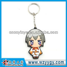 Souvenir Soft PVC Rubber Keychain for kids